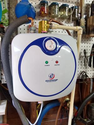 Eccotemp EM-2.5 Mini Tank 2.5-Gallon Regular 5-year Limited Warranty  1440-Watt 1 Element Point Of Use Electric Water Heater in the Water Heaters  department at Lowes.com