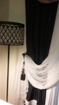 allen + roth Eberline 60.5-in Bronze Shaded Floor Lamp at Lowes.com
