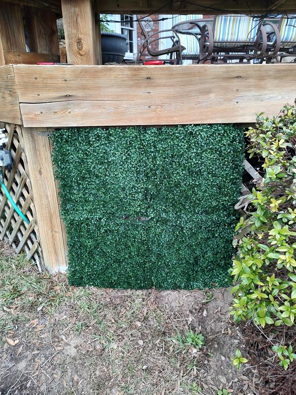 Greensmart Dekor 20 Artificial Ivy Style Plant Wall Panels 4pk