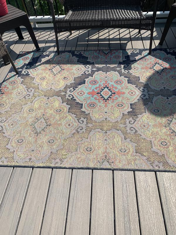 Zanzibar Ticking Indoor/Outdoor Rug - 2x3' — Fraîche