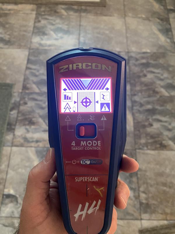 Zircon SuperScan 0.75-in Scan Depth Metal and Wood Stud