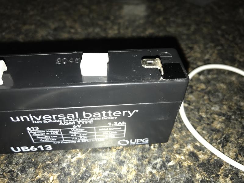 6V 1.3Ah Replacement Battery for Universal Battery UB613k