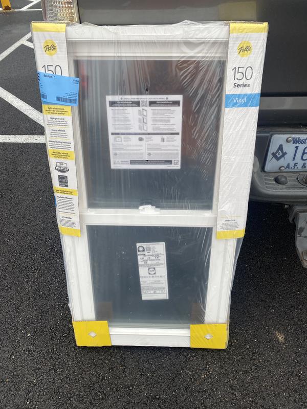 Pella 150 Series 23-1/2-in x 41-1/2-in White Exterior White Interior ...