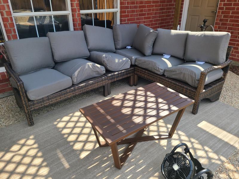 Sandhill Outdoor Sectional Sofa Set Replacement Cushions