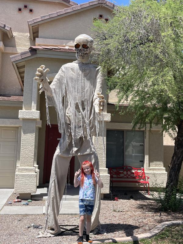 Lowe's Is Exclusively Selling A 12-Foot Mummy With LED, 57% OFF