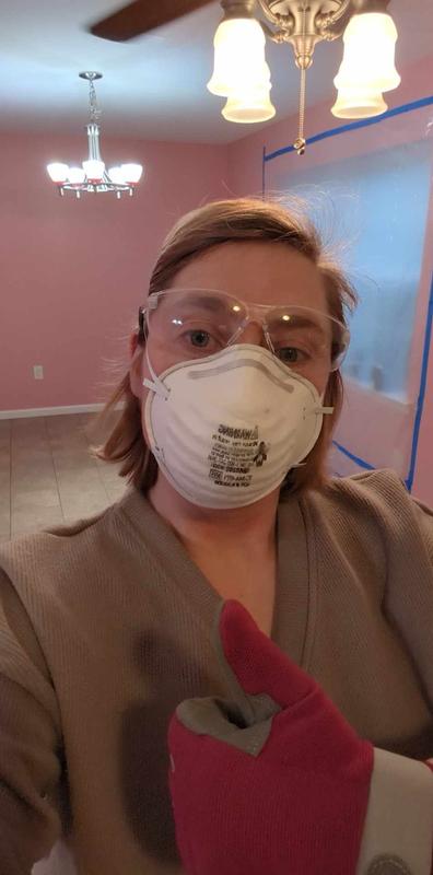 Shop 3M Plastic Safety Glasses + 3-pack Reusable N95 Painting, Sanding ...