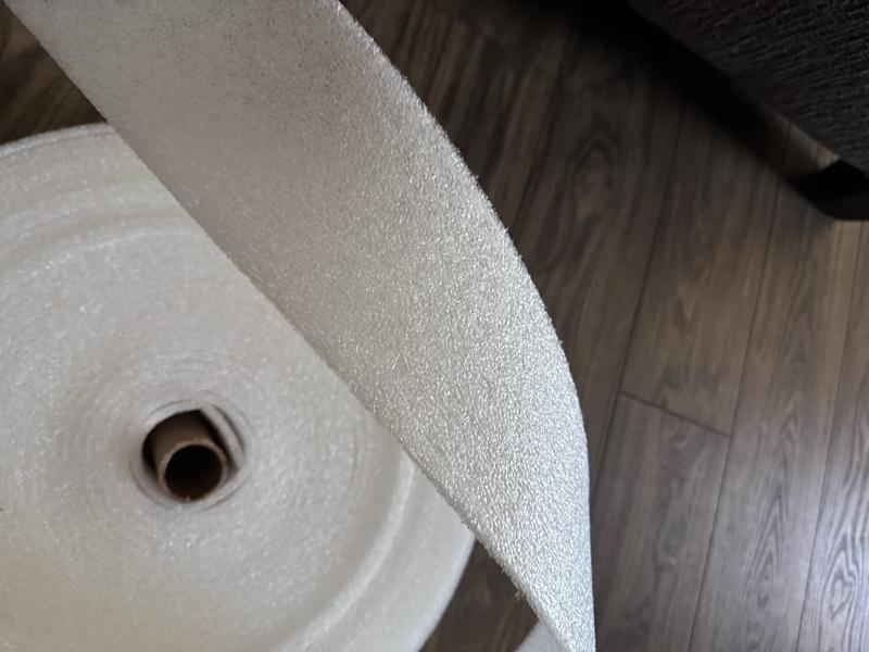 Oatey 1/4 In. Wall Foam Closet Pipe Insulation Wrap, 4 In. x 82 Ft. - Knapp  & Schlappi Lumber Co Inc