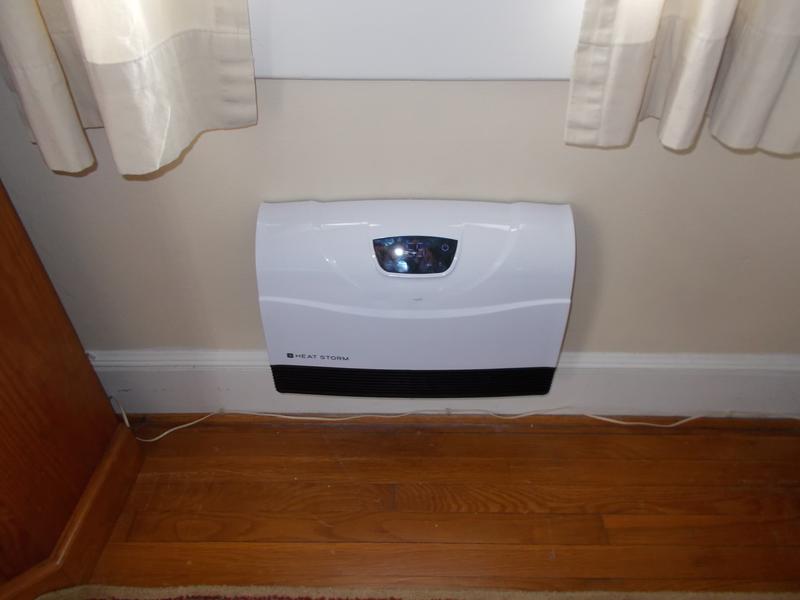 Heat Storm Up to 1500-Watt Infrared Cabinet Indoor Electric Space Heater  with Thermostat and Remote Included in the Electric Space Heaters  department at Lowes.com