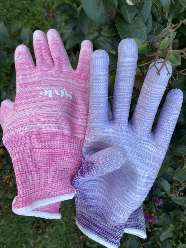 COOLJOB 6 Pairs Gardening Gloves for Women and Men, Ultra-thin PU Coated  Garden Yard Gloves, Breathable Anti-slip Work Gloves with Grip for Workers,  Gardeners, Pink & Blue, Small Size - Yahoo Shopping