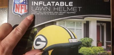 Fabrique Innovations Green Bay Packers 5-ft Inflatable at Lowes.com
