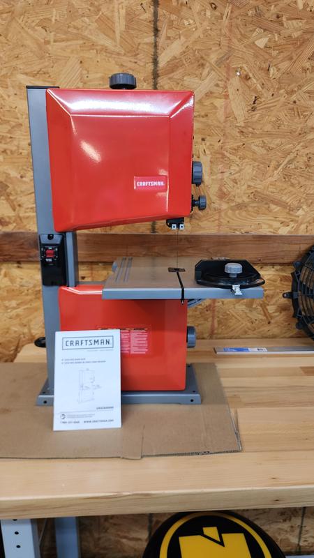 CRAFTSMAN 9-in 2.5-Amp Stationary Band Saw CMXEBAR600 at Lowes.com