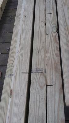 Severe Weather 6-in x 6-in x 8-ft #2 Pressure Treated Lumber in 