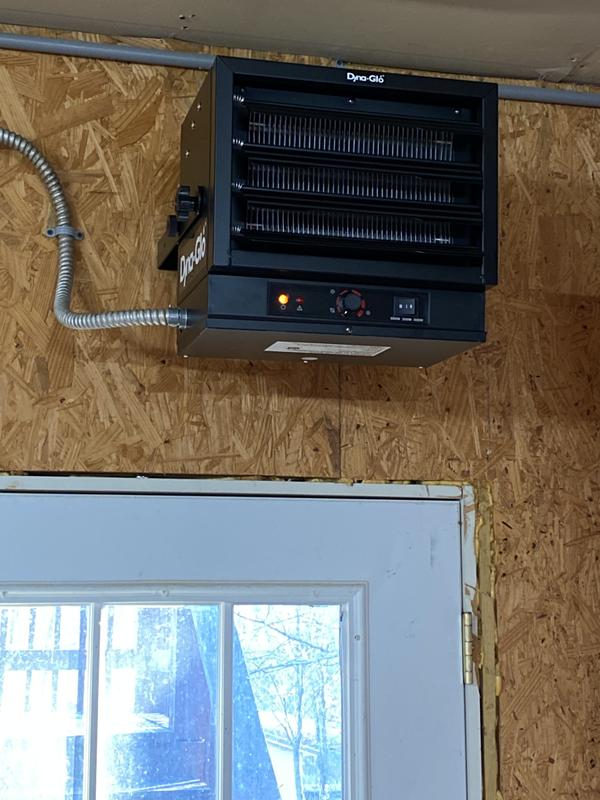 Dyna-Glo Up to 5000-Watt Electric Garage Heater in the Electric Garage  Heaters department at Lowes.com