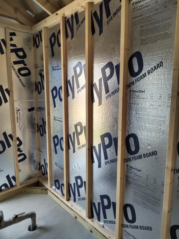 Insulfoam R- 1.88 , 0.5-in x 4-ft x 8-ft Faced Expanded polystyrene ...