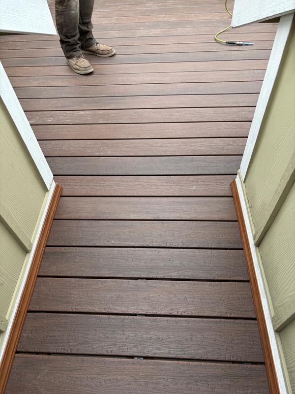 Deckorators Distressed 1-in x 6-in x 8-ft Cherrywood Solid edge