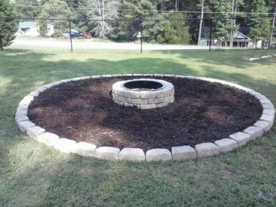 Shop Oldcastle Ashland Round Concrete Fire Pit Kit 43.5in W x 12.5in H ...