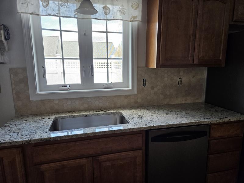 Apollo Tile Naples Beige 12-in x 12-in Polished Natural Stone Marble/Limestone Honeycomb Patterned Floor and Wall Tile (4.83-sq. ft/ Carton)