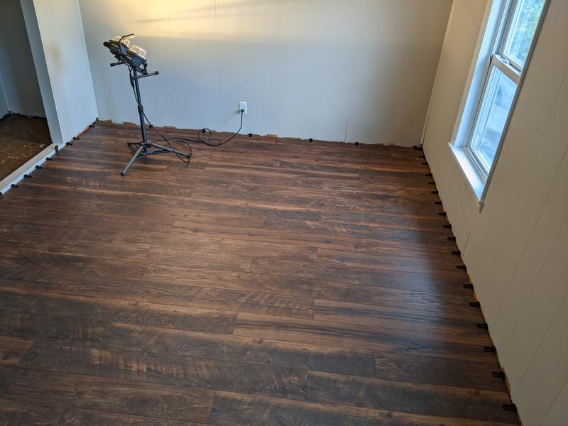 Style Selections Reclaimed Wood Medley 6.18-in W x 50.7-in L Embossed Wood Plank Laminate Flooring Style Selections Reclaimed Wood Medley 6.18-in W x 50.7-in L Embossed Wood Plank Laminate Flooring