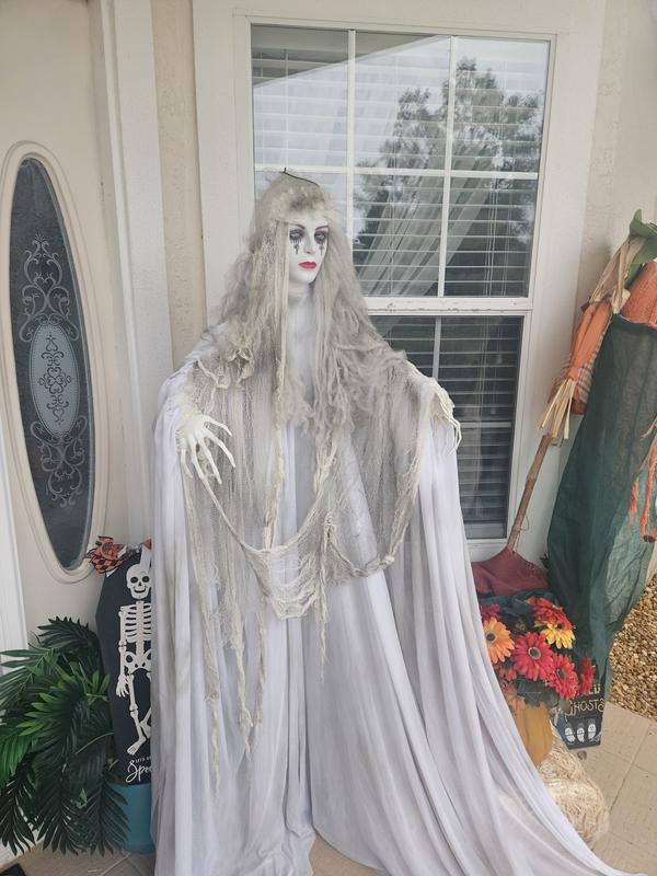 Haunted Hill Farm 5.6-ft Freestanding Moaning Lighted Clarice