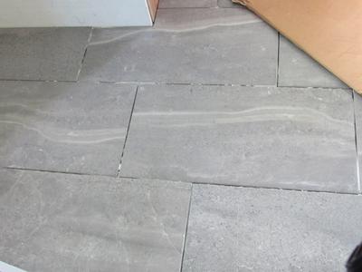 Style Selections Skyros Gray 12-in x 24-in Glazed Porcelain Floor and Wall Tile