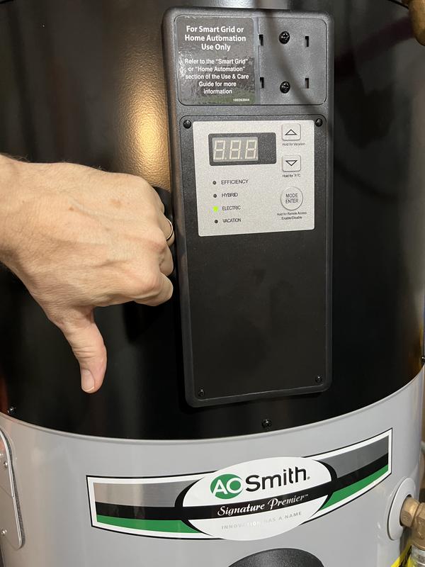 AO Smith HPTU-50N 50 Gallon Voltex Residential Hybrid Electric Heat Pump Water Heater 