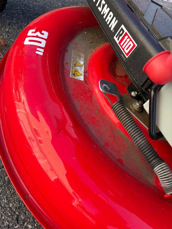 CRAFTSMAN R110 30-in 10.5-HP Gas Riding Lawn Mower CMXGRAM1130035 at ...