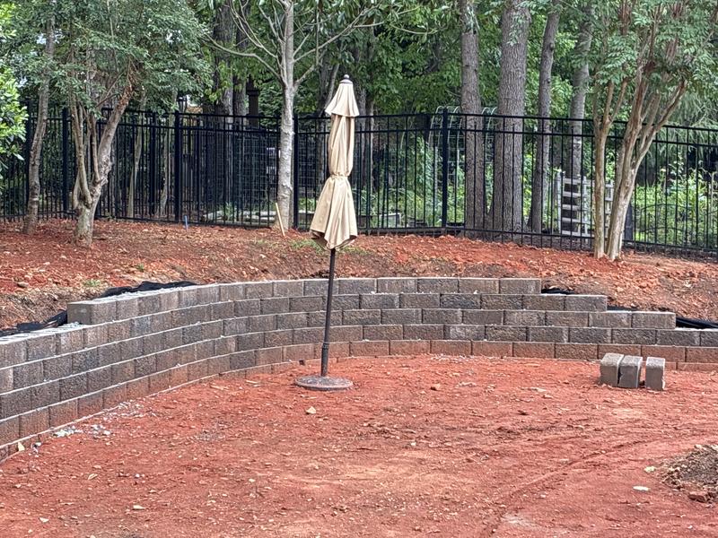 Oldcastle 6-in H x 16-in L x 9-in D Tan/Char Concrete Retaining