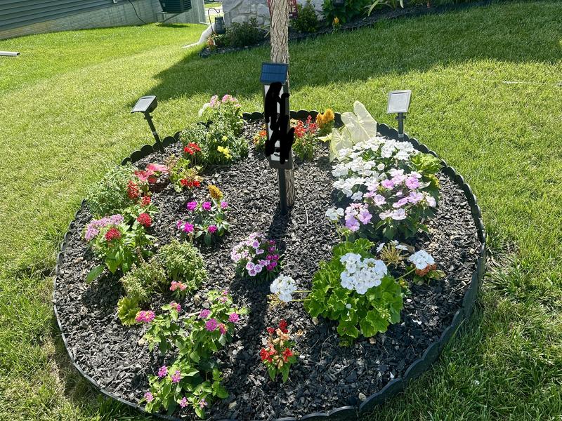 Greenscapes 20-ft x 6.25-in 40-Pack Black Plastic Landscape Edging