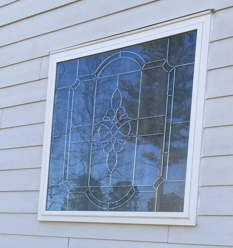 Hy-Lite Decorative Glass Driftwood Square Picture Window in the Accent ...