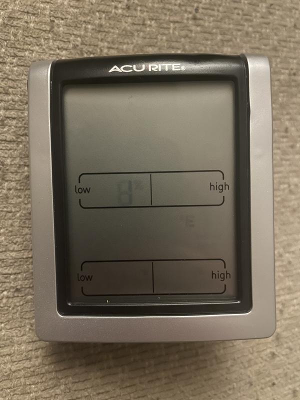 Acurite Indoor Temperature and Humidity Monitor, 477DIA1