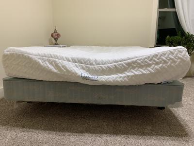 LUCID Comfort Collection SureCool 10-in Full Memory Foam Mattress in a Box  in the Mattresses department at