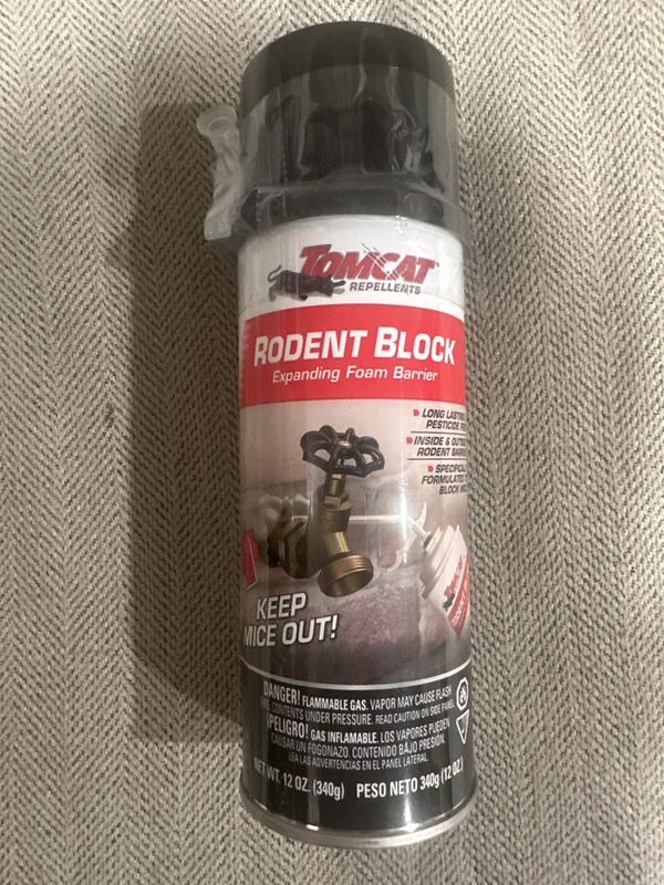 TOMCAT Rodent Block Expanding Foam Barrier 2-Pack Rodent Prevent
