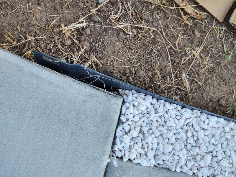 IRONRIDGE 16.25-ft x 4-in 5 -Pack Slate Steel Landscape edging section ...