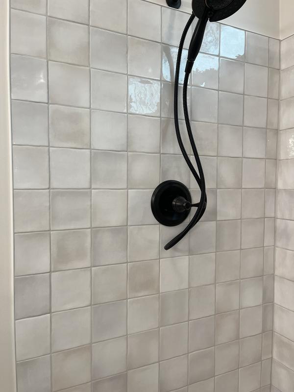Boutique Zellige Black 5-in x 5-in Glazed Ceramic Floor and Wall Tile (5.729-sq. ft/ Carton)