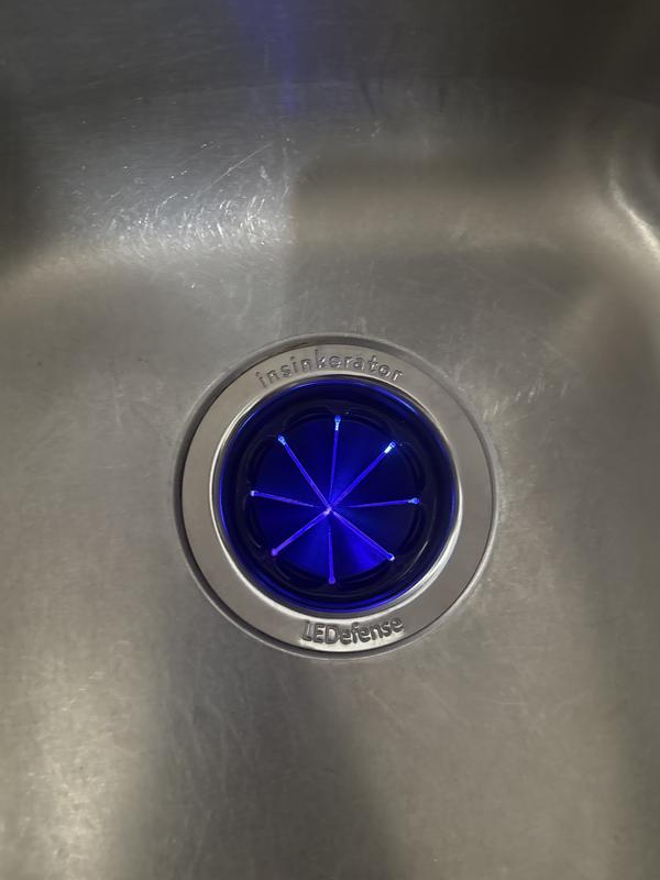 InSinkErator Badger 5XL LED Continuous feed 1/2-HP Septic Safe Corded ...