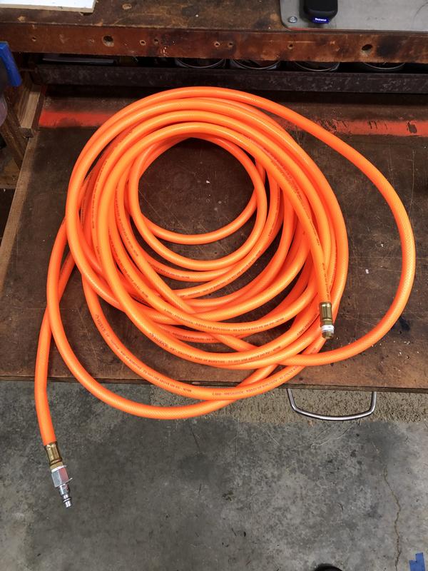 CRAFTSMAN 3/8-in x 6-ft Poly Hybrid Lead-In Air Hose in the Air ...