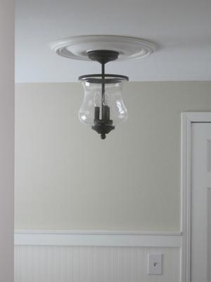 allen + roth Yately 8.63-in Aged Bronze 3 -Light Warm White Semi-flush ...
