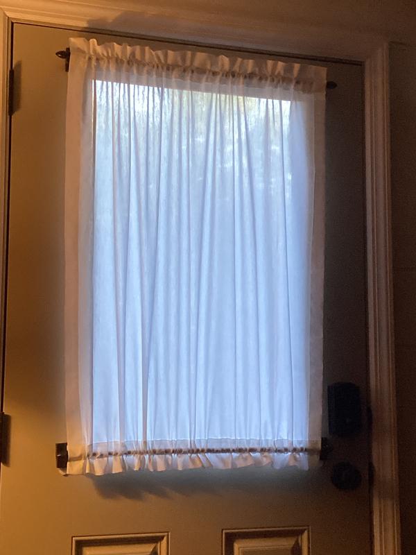 Project Source 16-in To 28-in Silver Steel Single Curtain Rod