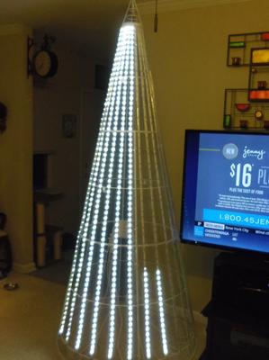 Led light show tree lowes deals
