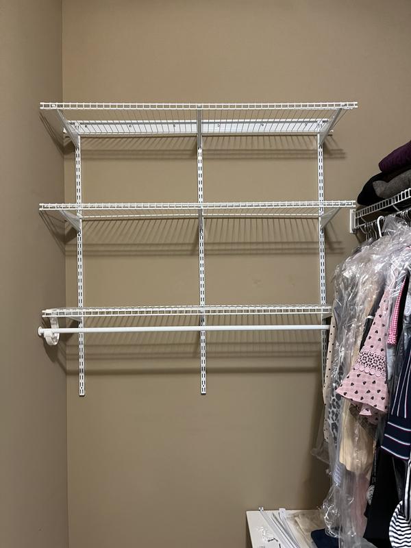 Before and After Closet Shelves in a Vintage Trailer  Wire closet shelving,  Closet shelves, Wire shelving