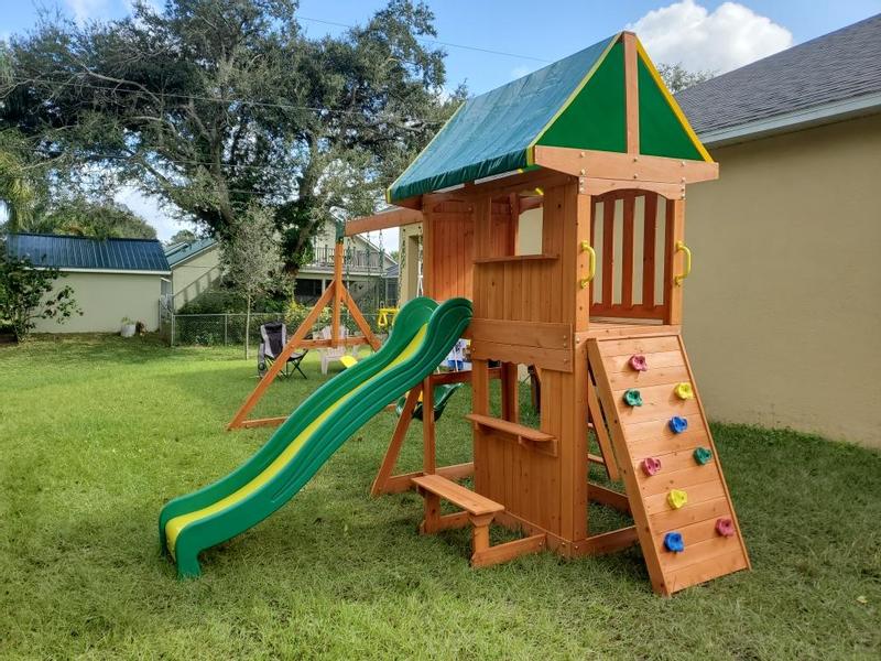 Backyard discovery sale somerset swing set