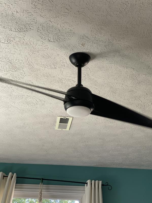 Fanimation Studio Collection TwoFold 60-in Brushed Nickel with Gray ...
