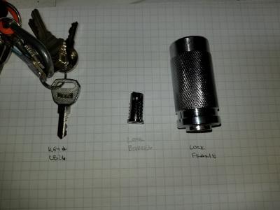 Road & Home Coupler Lock Pin with 1/4 In. Pin Diameter and 1-3/8