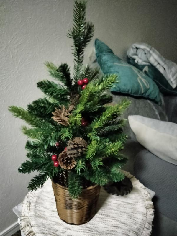 Holiday Living 22-in Artificial Christmas Tree Decoration 016-884-22 at ...