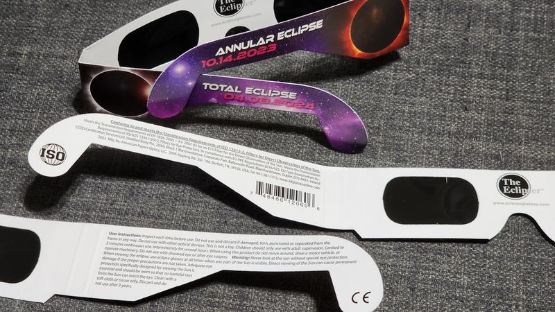 American Paper Optics Solar Eclipse Paper Glasses - 100% UV and Infrared  Ray Protection - CE Certified - Made in USA in the Seasonal Decorations  department at