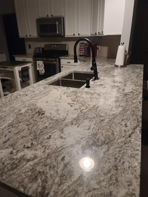 allen + roth Emerald Ridge Granite Black Kitchen Countertop SAMPLE (4-in x  4-in) at