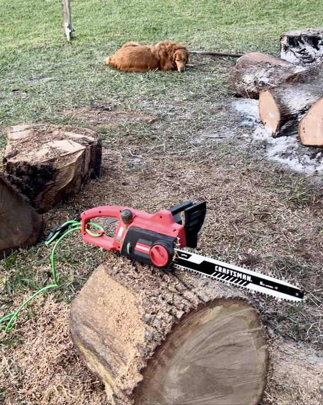 Craftsman 16 deals electric chainsaw