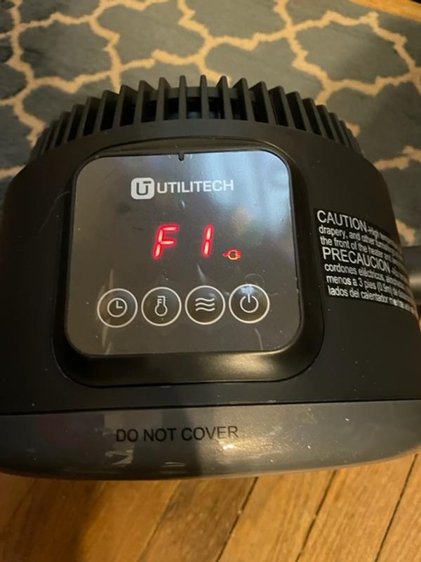 Utilitech Up to 1500-Watt Fan Baseboard Indoor Electric Space Heater with  Thermostat in the Electric Space Heaters department at Lowes.com