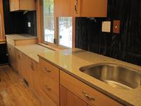 Allen Roth Saffron Quartz Kitchen Countertop Sample At Lowes Com