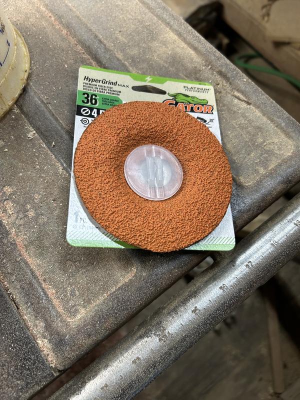 Gator HyperGrind Ceramic Alumina 36-Grit Disc Sandpaper 391127 at